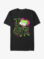 Invader ZIM Love GIR T-Shirt