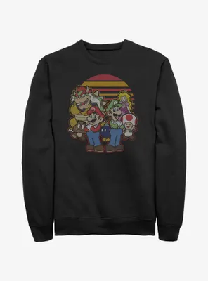 Nintendo Mario And Friends Sweatshirt