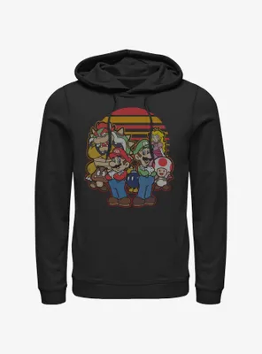 Nintendo Mario And Friends Hoodie