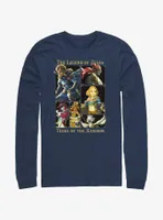 Nintendo Tears of the Kingdom Character Lineup Long-Sleeve T-Shirt