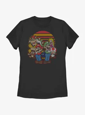 Nintendo Mario And Friends Womens T-Shirt