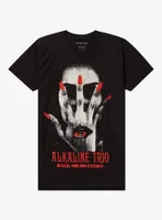 Alkaline Trio Blood Hair And Eyeballs Boyfriend Fit Girls T-Shirt