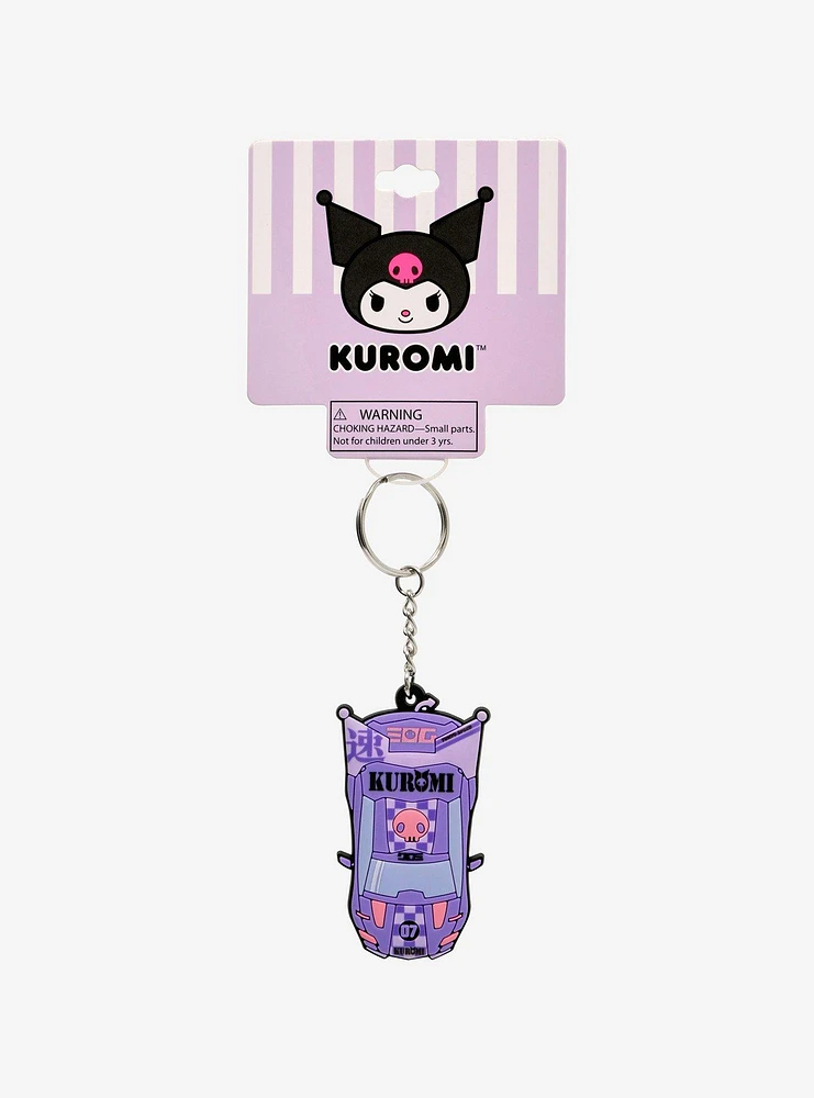 Sanrio Kuromi Racing Car Keychain — BoxLunch Exclusive