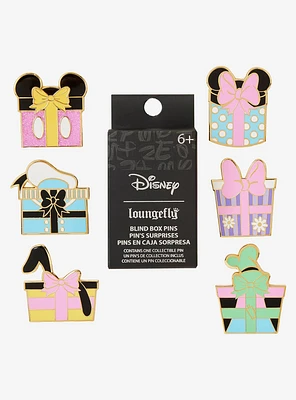 Loungefly Disney Mickey Mouse & Friends Presents Blind Box Enamel Pin