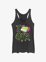 Invader ZIM Love GIR Girls Tank