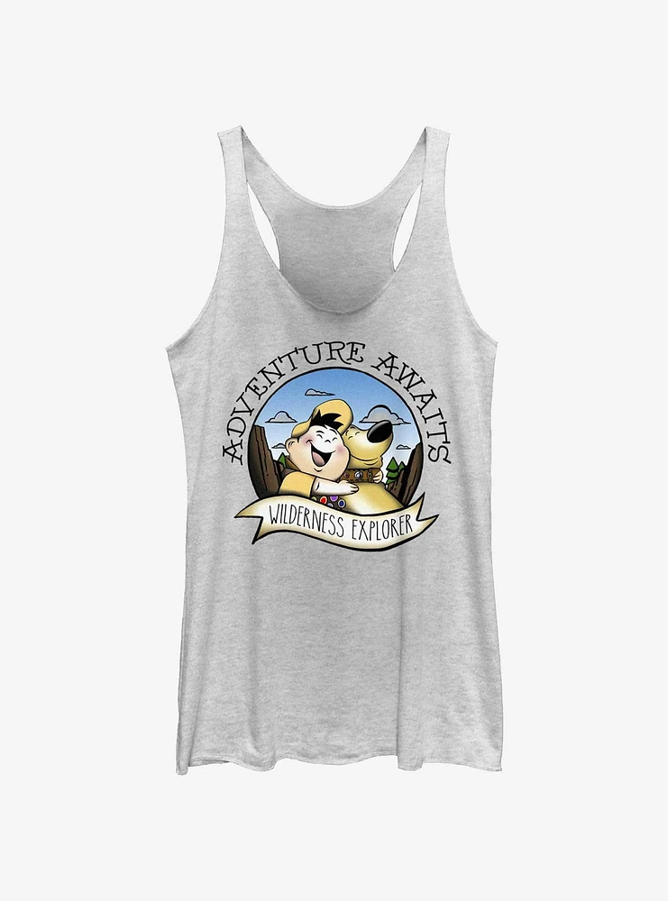 Disney Pixar Up Russell and Dug Wilderness Explorer Girls Tank