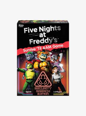 Funko Games Five Nights at Freddy's Survive 'Til 6AM Game: Security Breach Edition