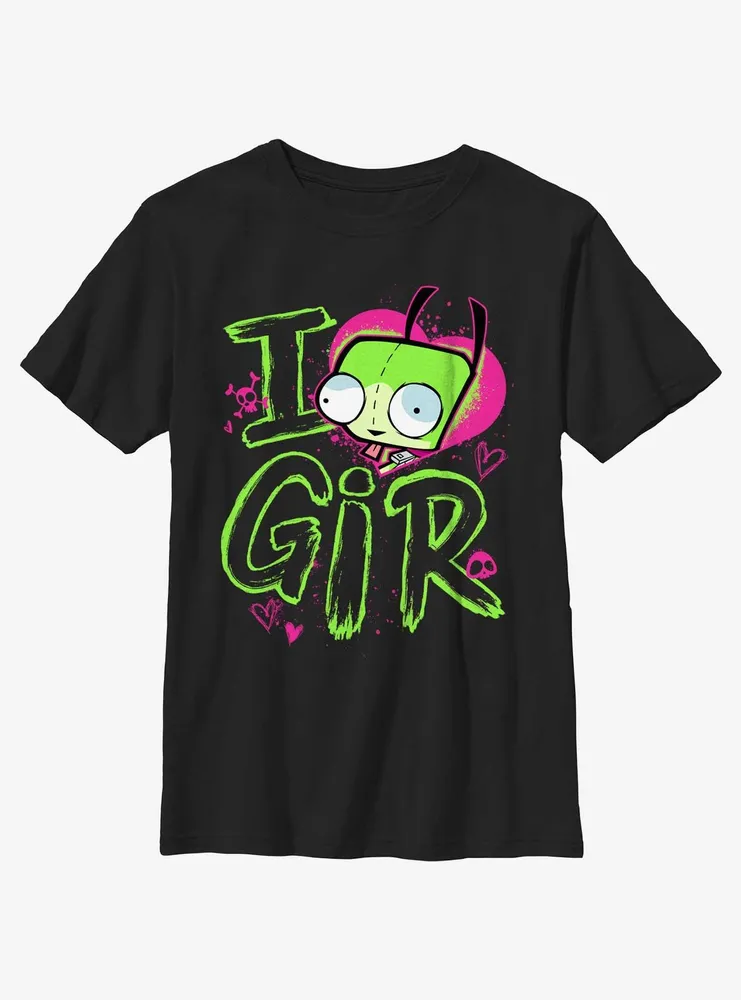 Invader ZIM Love GIR Youth T-Shirt