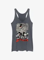 Disney Mickey Mouse A Skele-Ton of Screams Womens Tank Top