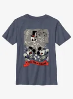 Disney Mickey Mouse A Skele-Ton of Screams Youth T-Shirt