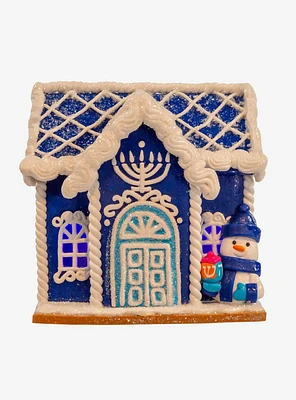 Claydough Hanukkah LED House Figure