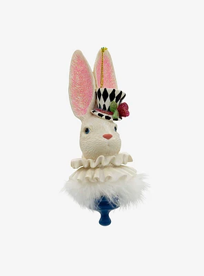 Disney Alice in Wonderland Rabbit Resin Ornament