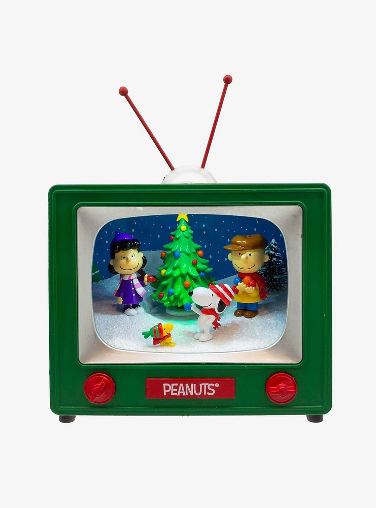 Peanuts Outdoor Scene Musical TV Figure