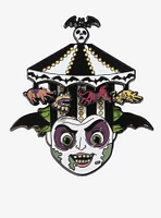 Loungefly Beetlejuice Carousel Glow-In-The-Dark 3 Inch Enamel Pin