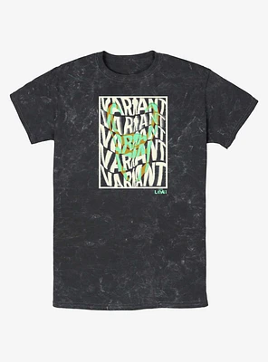 Marvel Loki Variant Ready For Deletion Mineral Wash T-Shirt
