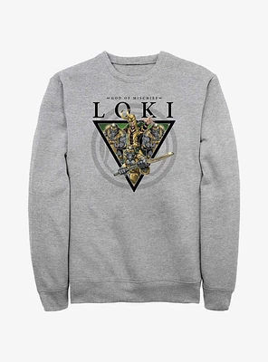 Marvel Loki God Of Mischief Sweatshirt