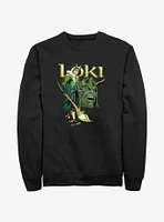 Marvel Loki Mischievous Grin Sweatshirt