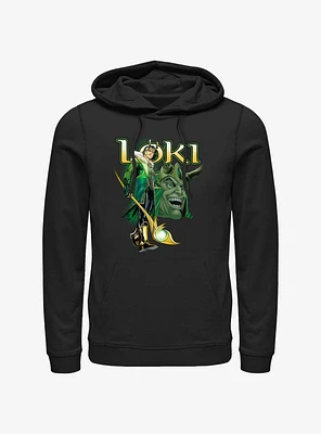 Marvel Loki Mischievous Grin Hoodie
