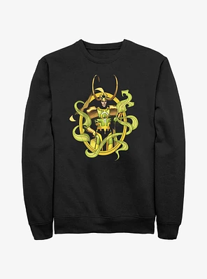 Marvel Loki Power Pose Sweatshirt