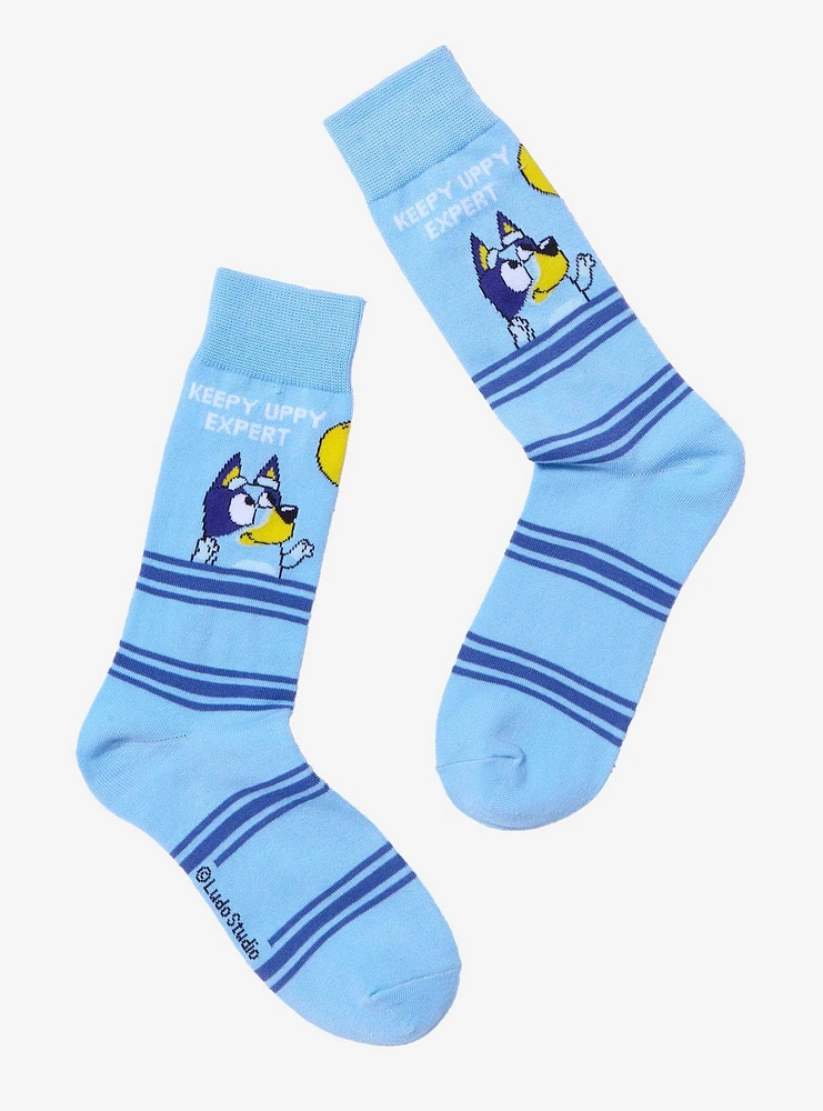 Bluey Keepy Uppy Expert Crew Socks