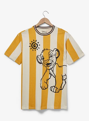 Disney The Lion King Simba Striped T-Shirt - BoxLunch Exclusive