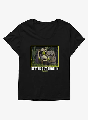 Shrek Better Out Than Girls T-Shirt Plus