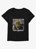 Shrek You Were Expecting Prince Charming? Girls T-Shirt Plus