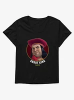 Shrek Short King Girls T-Shirt Plus