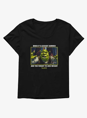 Shrek When It's Already Summer Girls T-Shirt Plus