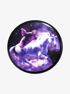 Sloth Unicorn 3 Inch Button