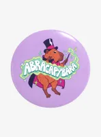 Capybara Magician 3 Inch Button