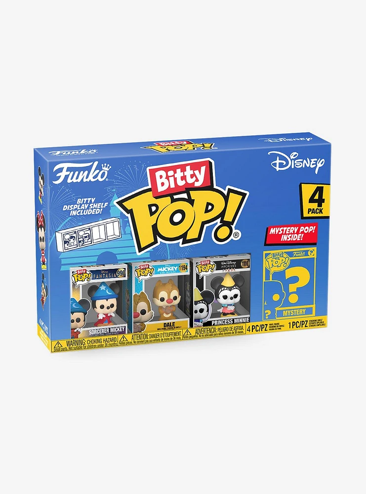 Funko Disney Sorcerer Mickey Mouse Bitty Pop! Figure Set