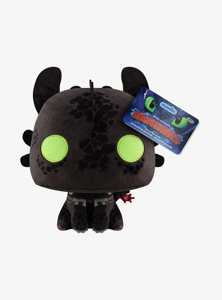 Funko DreamWorks How to Train Your Dragon Toothless 7 Inch Plush