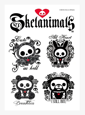 Skelanimals Cute As Hell Kiss-Cut Sticker Sheet