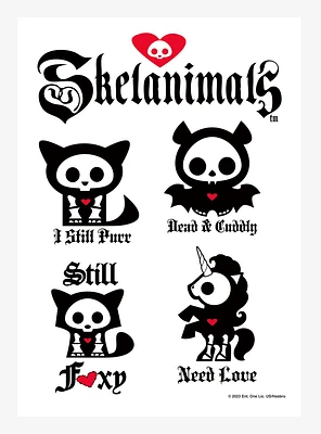 Skelanimals Dead & Cuddly Kiss-Cut Sticker Sheet