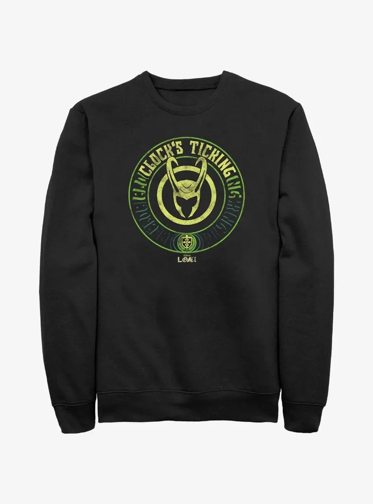 Marvel Loki Clock's Ticking Sweatshirt