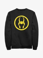 Marvel Loki Helmet Sweatshirt