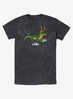 Marvel Loki Alligator Hero Mineral Wash T-Shirt