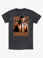 Marvel Loki Variant Poster Mineral Wash T-Shirt