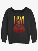 Marvel Loki Hella Womens Slouchy Sweatshirt