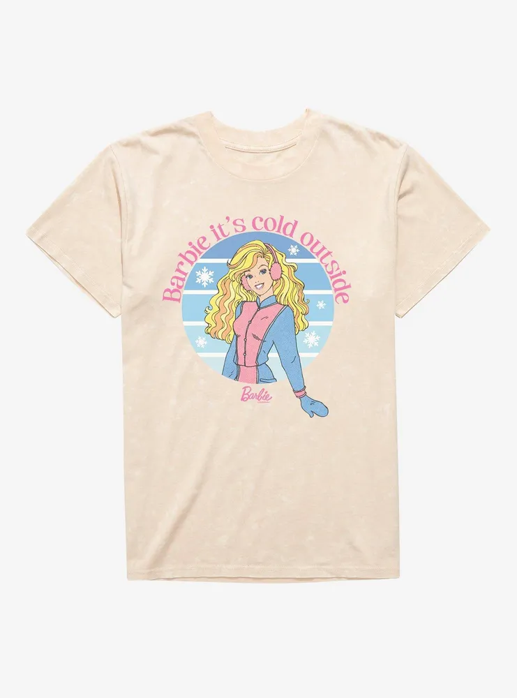 Barbie It's Cold Outside Mineral Wash T-Shirt