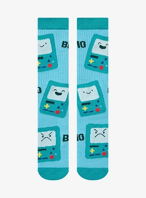 Adventure Time BMO Toss Crew Socks