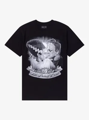 Universal Monsters Frankenstein's Monster & Bride Tattoo T-Shirt