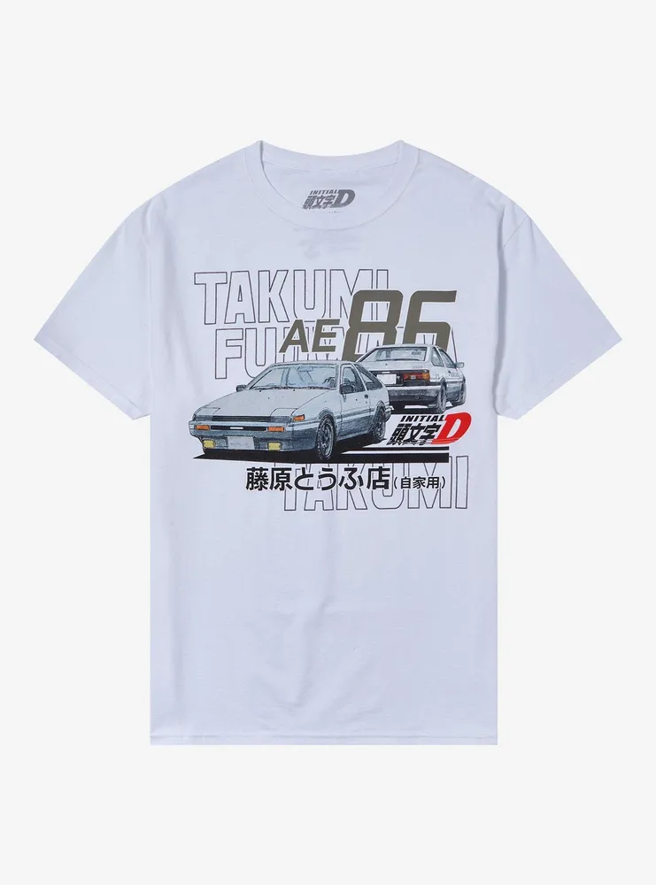 Initial D AE86 Takumi Car T-Shirt