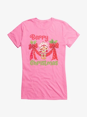 Strawberry Shortcake Berry Christmas Girls T-Shirt