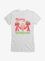 Strawberry Shortcake Berry Christmas Girls T-Shirt