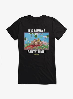 Shrek It's Always Party Time Girls T-Shirt