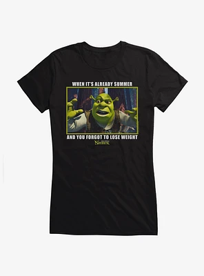 Shrek When It's Already Summer Girls T-Shirt