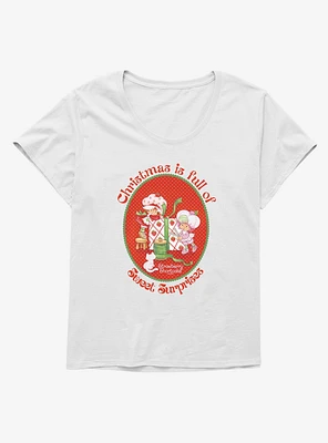 Strawberry Shortcake & Raspberry Tart Christmas Sweet Surprises Girls T-Shirt Plus