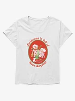 Strawberry Shortcake & Raspberry Tart Christmas Sweet Surprises Girls T-Shirt Plus